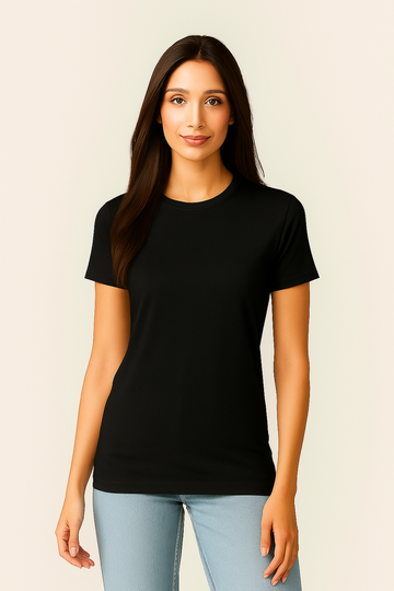Black Basic Tee