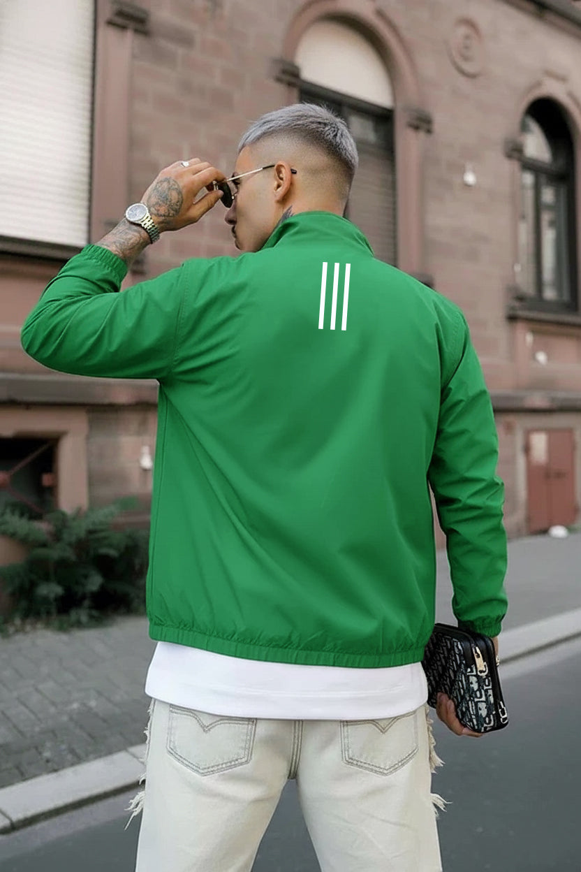 Mens - Adi Wind Breaker Jacket - Green