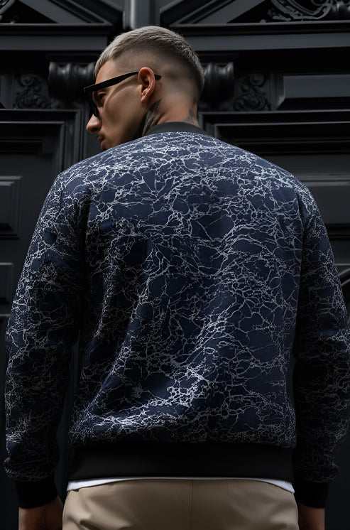 Mens - Soft Feel Jacket - Navy Blue