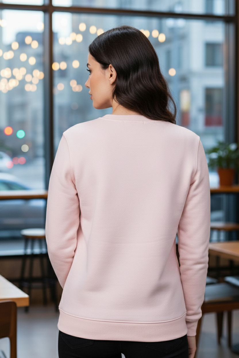 Women's - Baggy Drop Women Sweatshirt - Pink