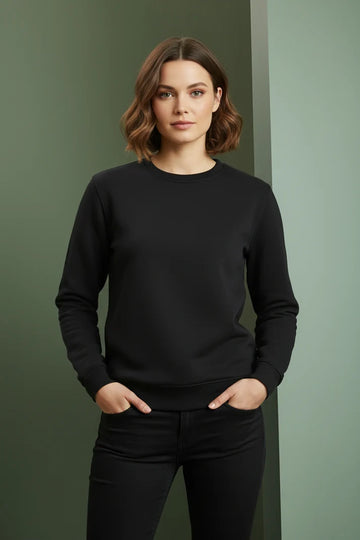 Women's - Baggy Drop Women Sweatshirt - Black