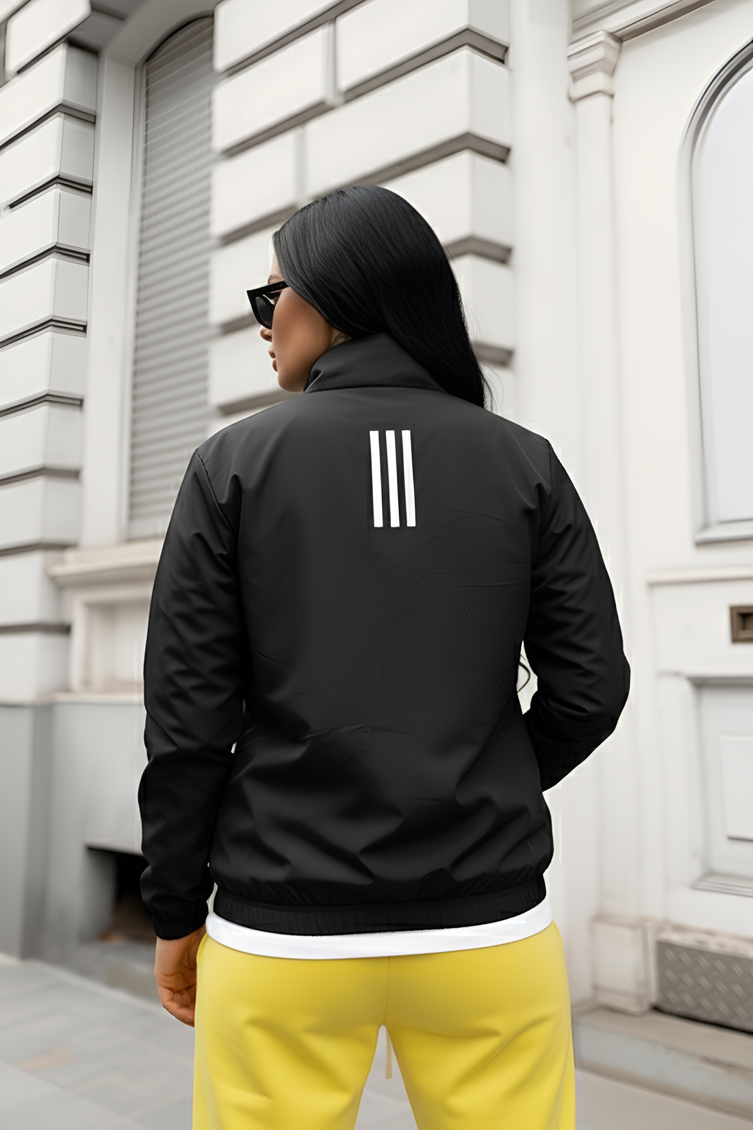 Womens - Adi Wind Breaker Jacket - Black