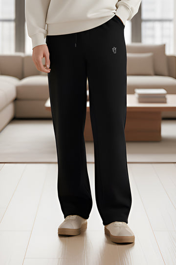 Women's - Winter Cotton Fleece Trouser - Black