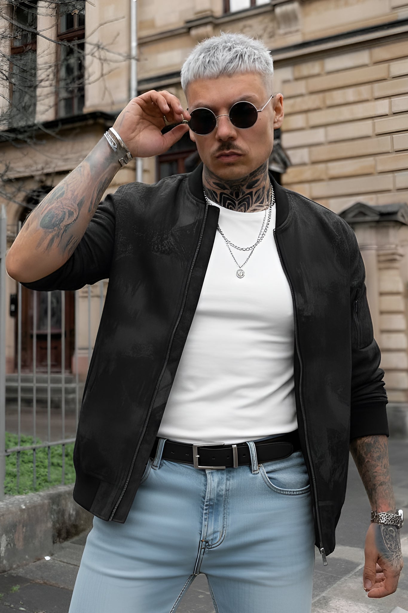 Mens - Soft Feel Jacket - Black