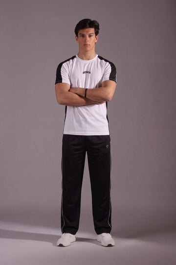 Mens - Polyester Tracksuit - Black Ice