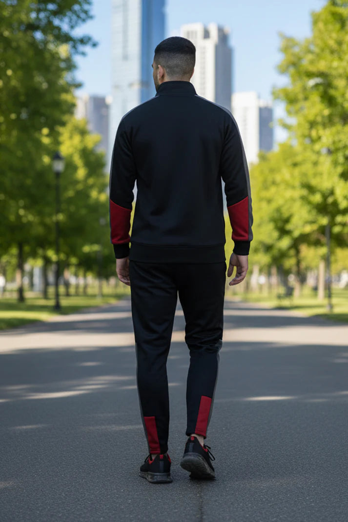 Mens - Winter Tracksuit - Black Boost