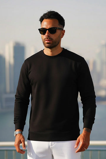 Men's - Baggy Drop Sweatshirt - Black