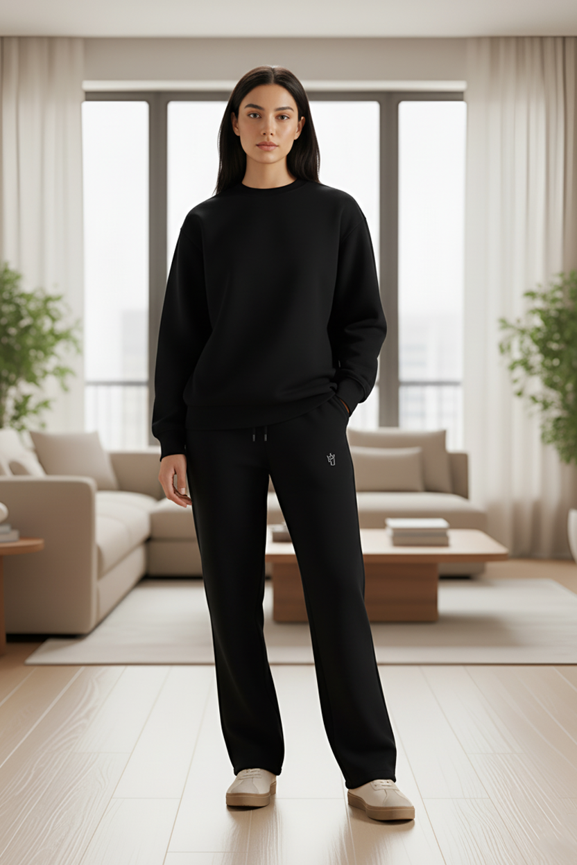 Women's - Winter Tracksuit - Baggy Cotton