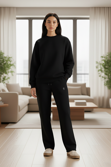 Women's - Winter Tracksuit - Baggy Cotton