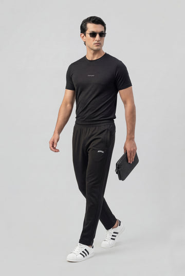 Mens - Imported Tracksuit - Lycra Black Bee