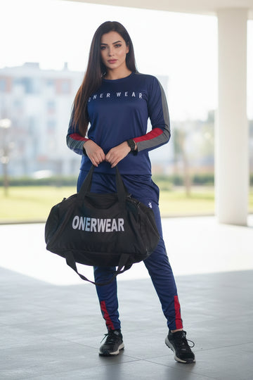 Womens - Polyester Tracksuit - Blue Boost