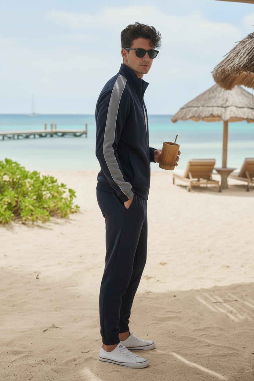 Mens - Winter Tracksuit - Blue Ocean