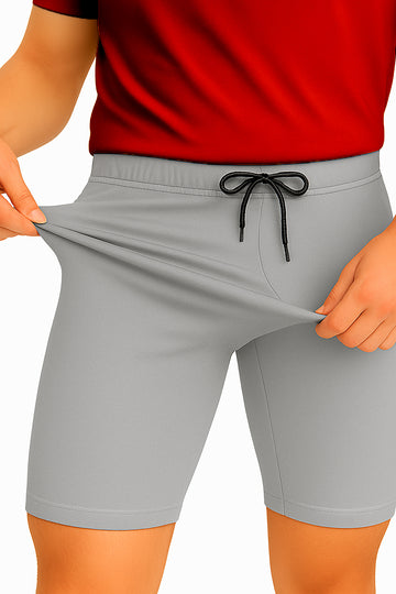 Lycra Silver Shorts