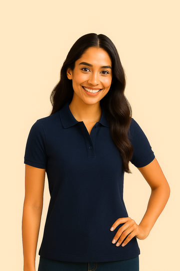 Navy Blue Basic Polo