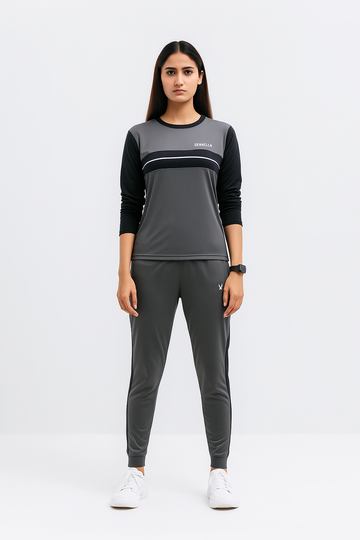 Gray Jetset - Dri Fit Tracksuit
