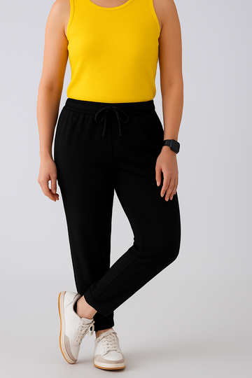 Lycra Black Trouser