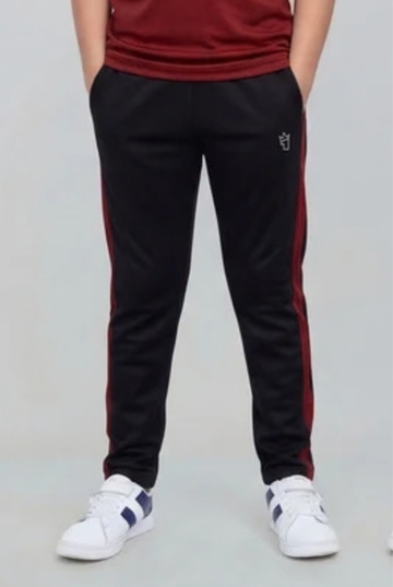Kids - Polyester Trouser - Maroon Rush