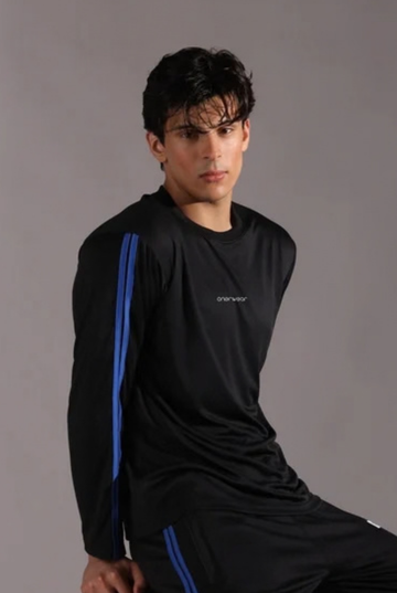 Mens - Polyester Shirt - Blue Thunder