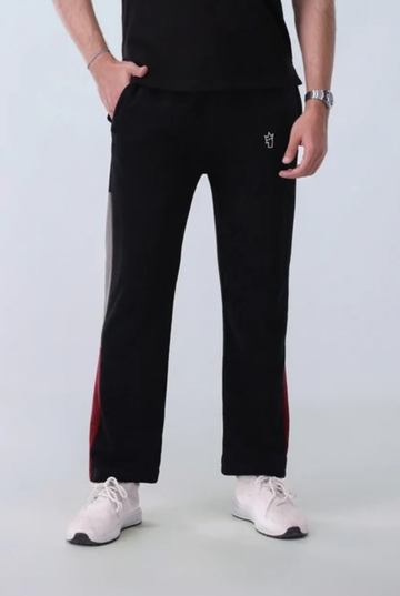 Mens - Cotton Trouser - Black Boost