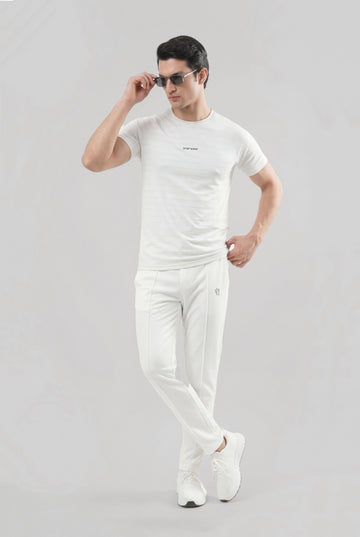 Mens - Imported Tracksuit - White Elite Bee
