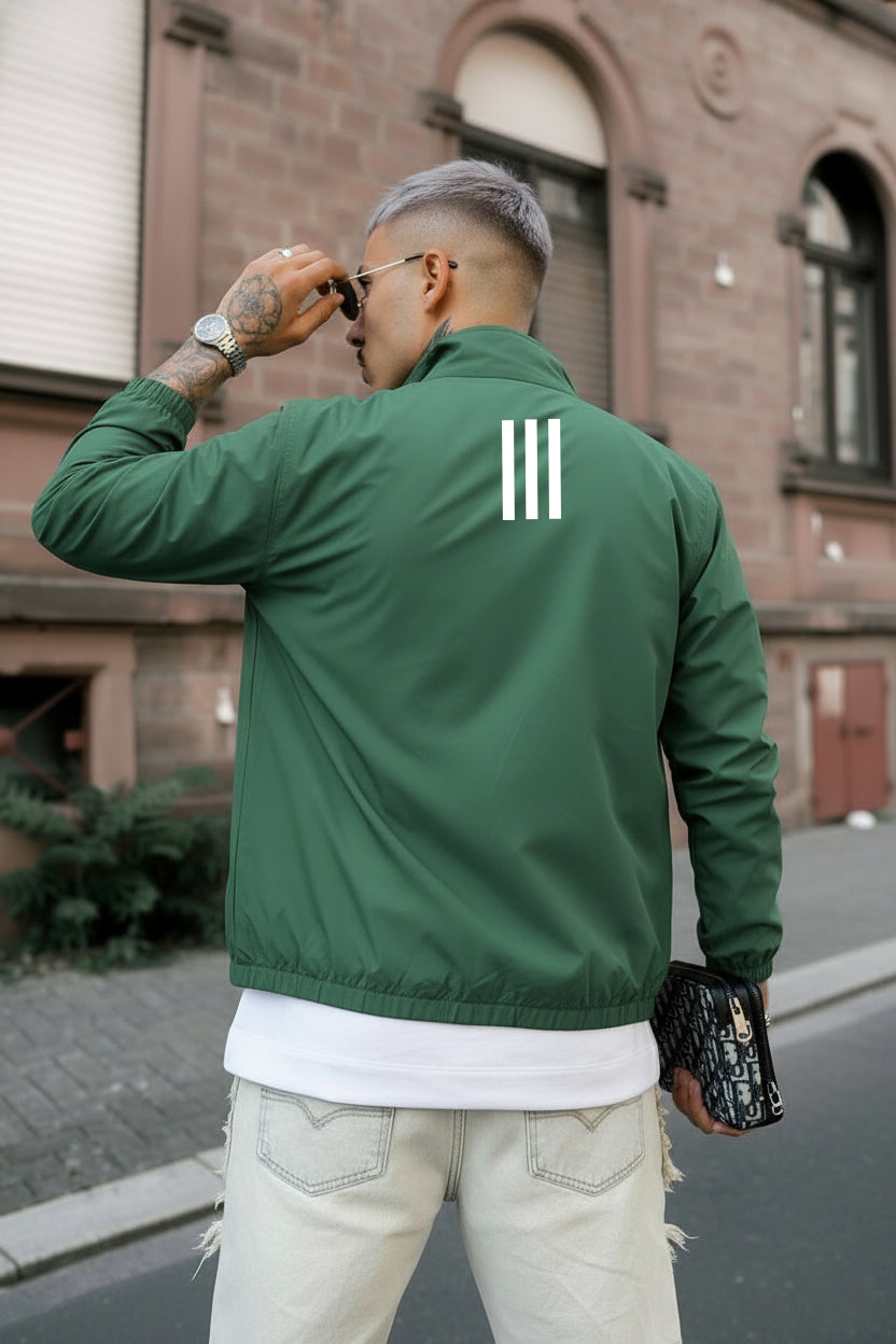 Mens - Adi Wind Breaker Jacket - Green