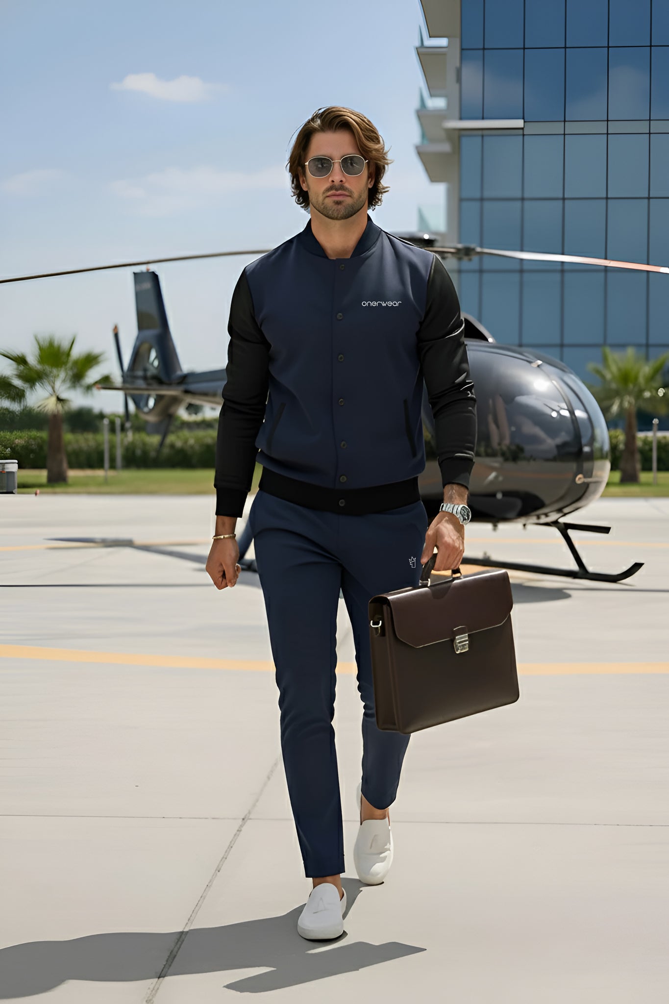 Mens - Winter Tracksuit - Midnight Blue