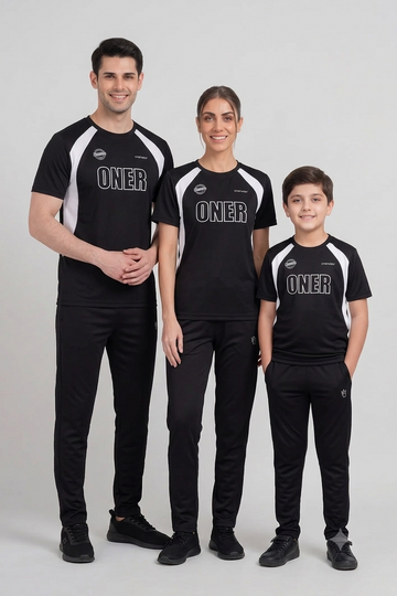 Family Bundle - Polyester Tracksuits - Onerwear Signature Black