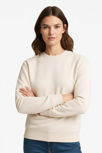 Off White Baggy Drop Women Sweatshirt