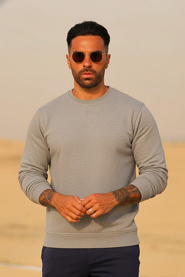 Men's - Baggy Drop Sweatshirt - Gray