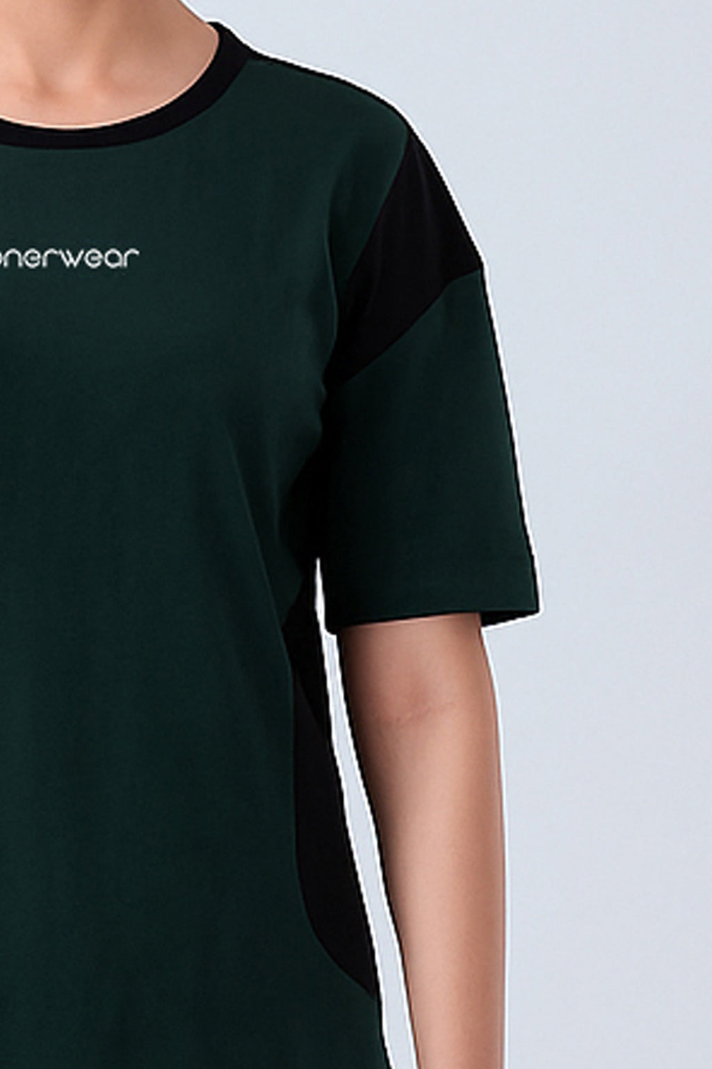 Twilight Green Drop Shoulder - Cotton Tracksuit