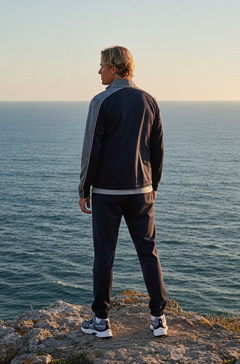 Mens - Winter Tracksuit - Blue Ocean