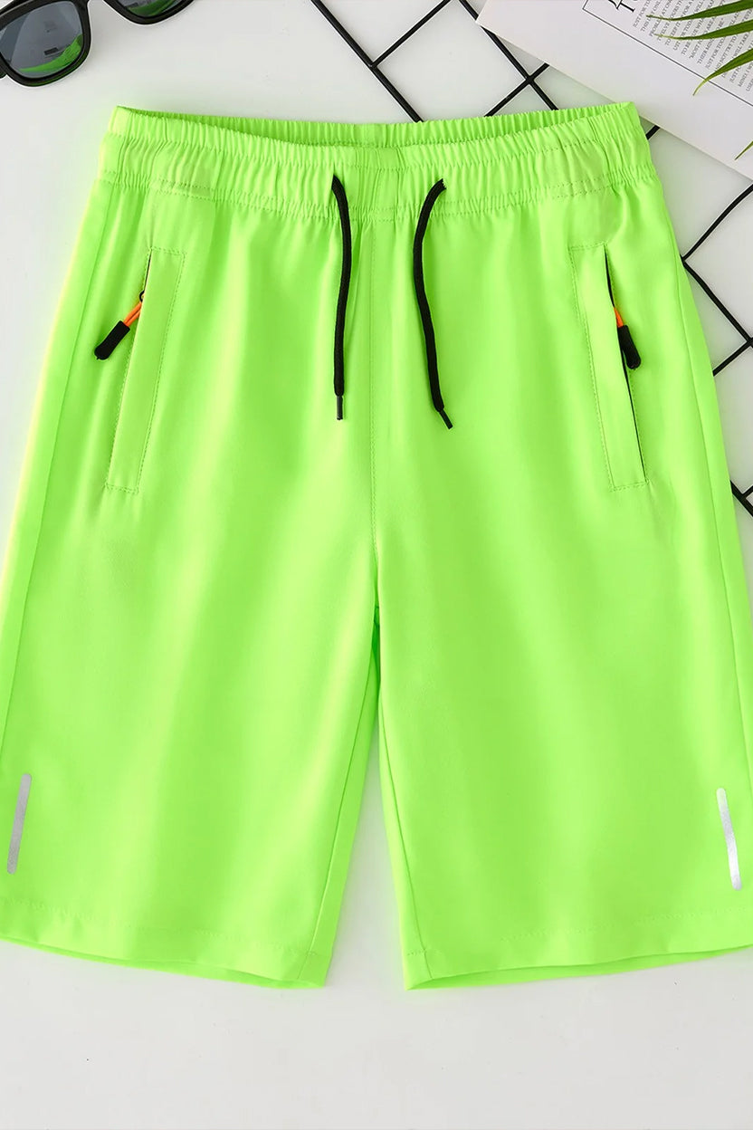Men's - Micro Stretch Shorts - Lime Green