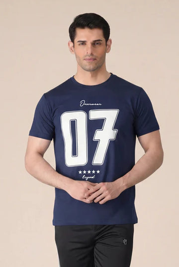 Mens - Polyester T Shirt - Lucky 07