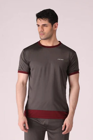Mens - Polyester T Shirt - Majesty Carbon
