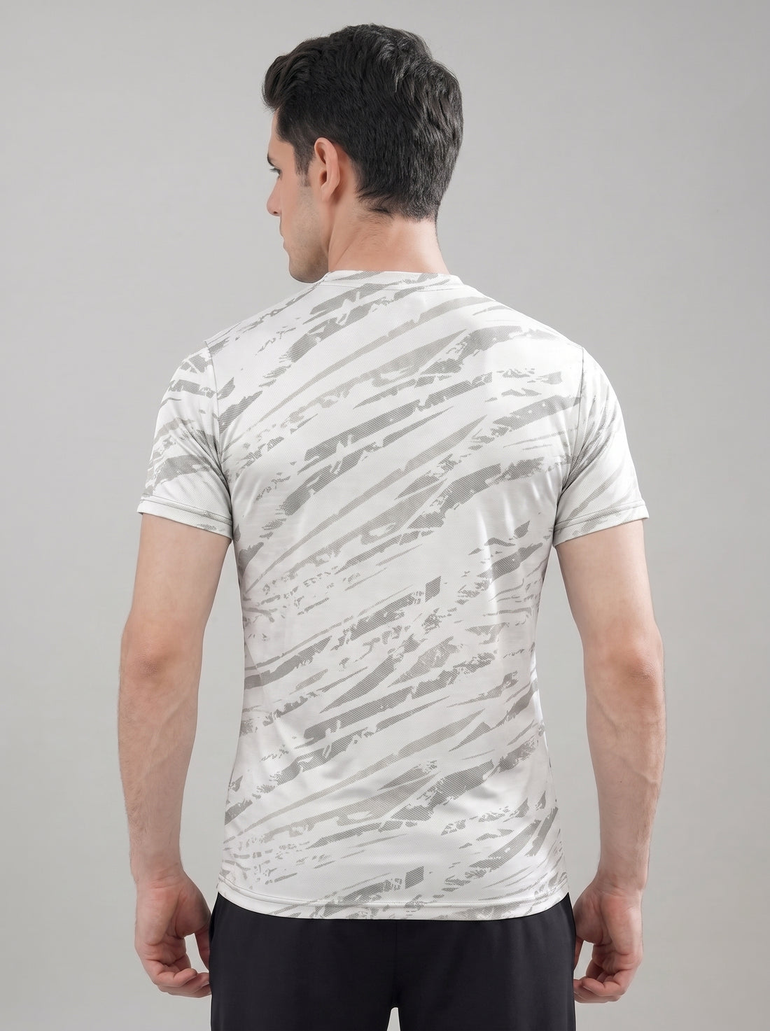 Mens - Imported Shirt - Camo Waves White