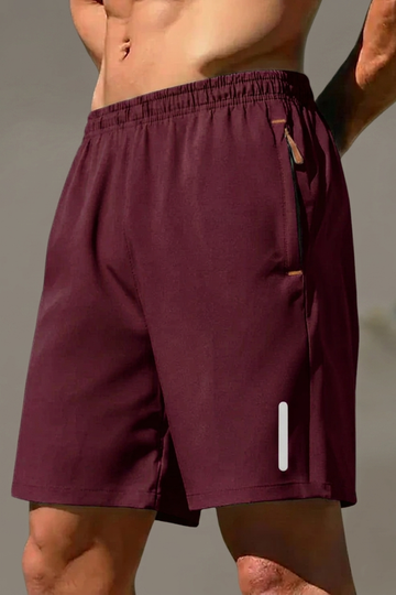 Mens - Micro Stretch Shorts - Maroon