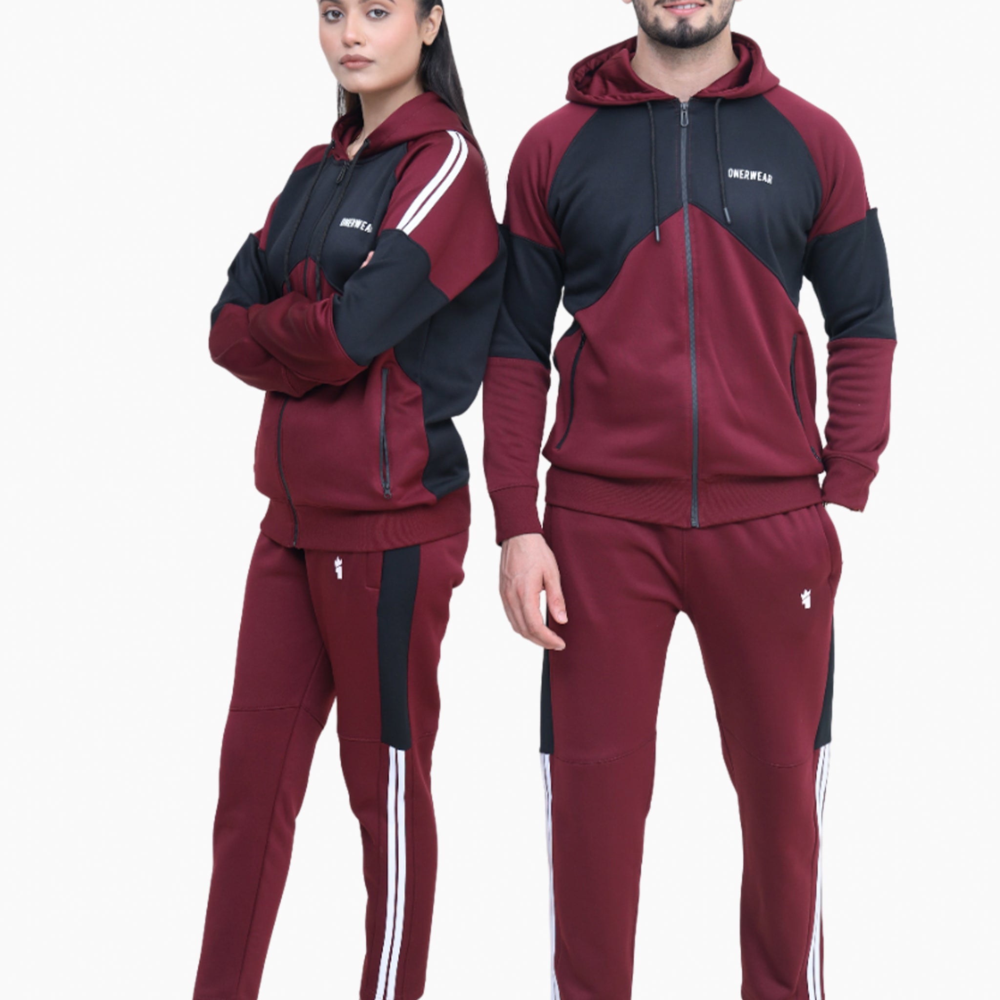 Maroon Velocity - Winter Tracksuit