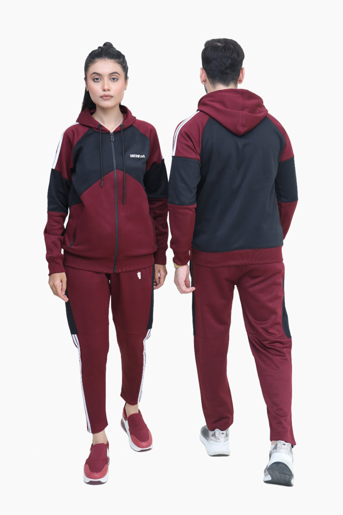 Maroon Velocity - Winter Tracksuit - Onerwear