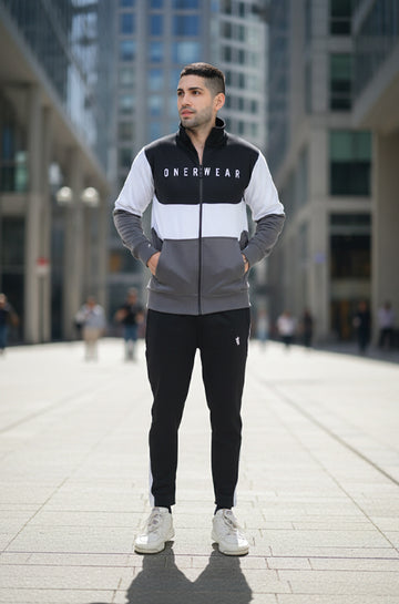 Mens - Winter Tracksuit - Monochrome