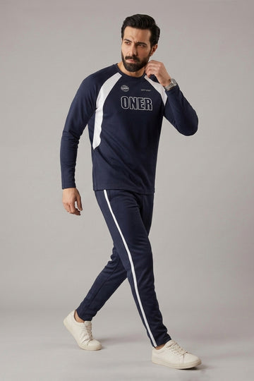 Mens - Polyester Tracksuit - The Oner Signature - Navy