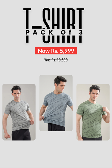 Mens - Imported Shirt - Camo Waves Bundle Offer Light Blue, Green &  Sliver Gray