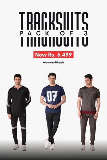 Men’s - Polyester Tracksuit - Bundle Offer - Superior Wave, Lucky Seven & Majesty Carbon