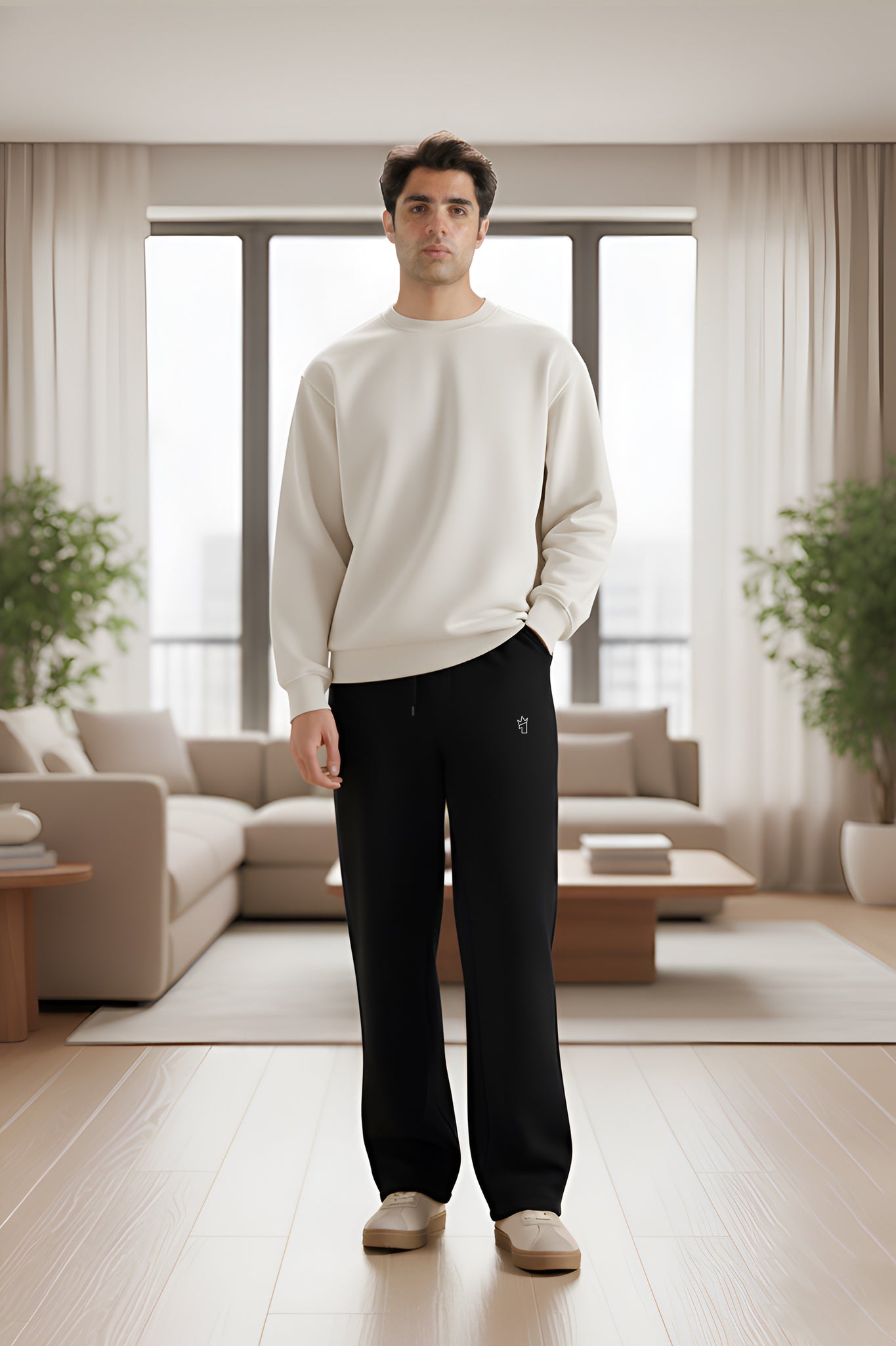 Men's - Winter Tracksuit - Baggy Cotton