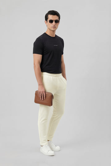 Mens - Imported Tracksuit - Black Bee White