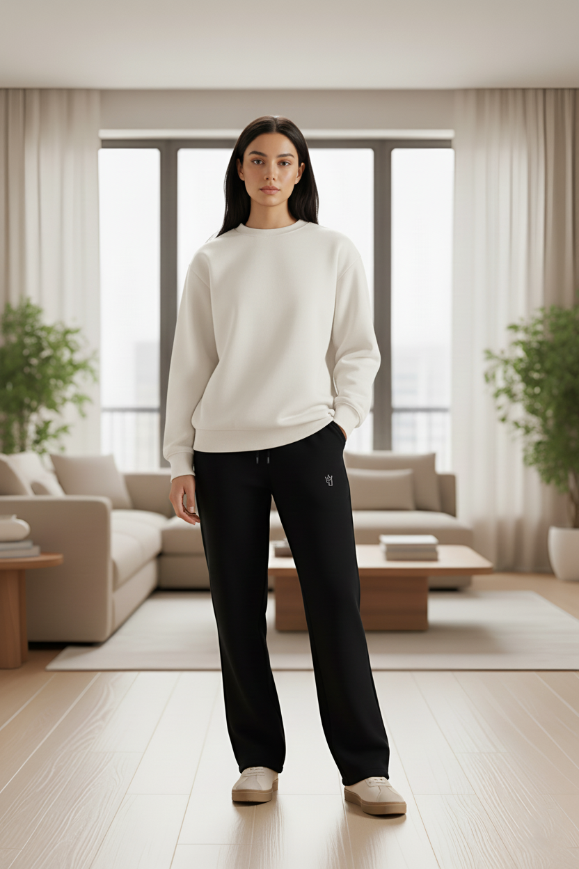 Women's - Winter Tracksuit - Baggy Cotton