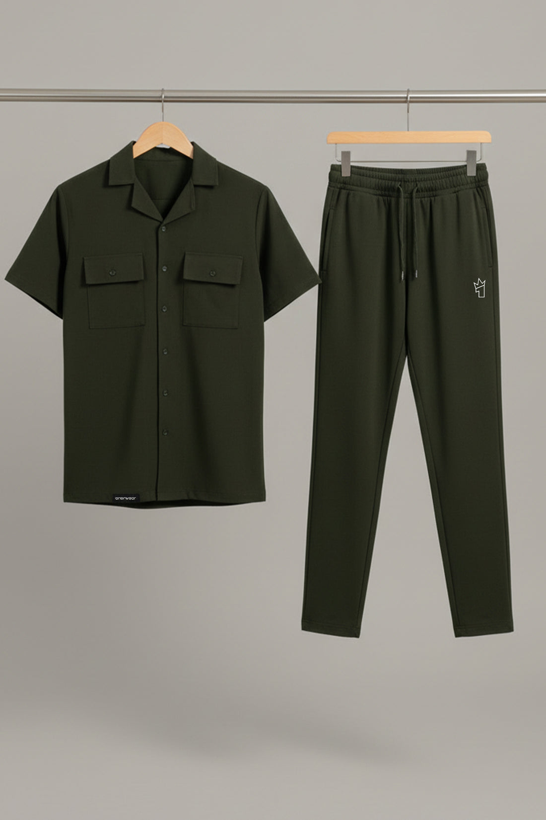 Womens - Imported Tracksuit - Safari Co-Ord Set - Olive