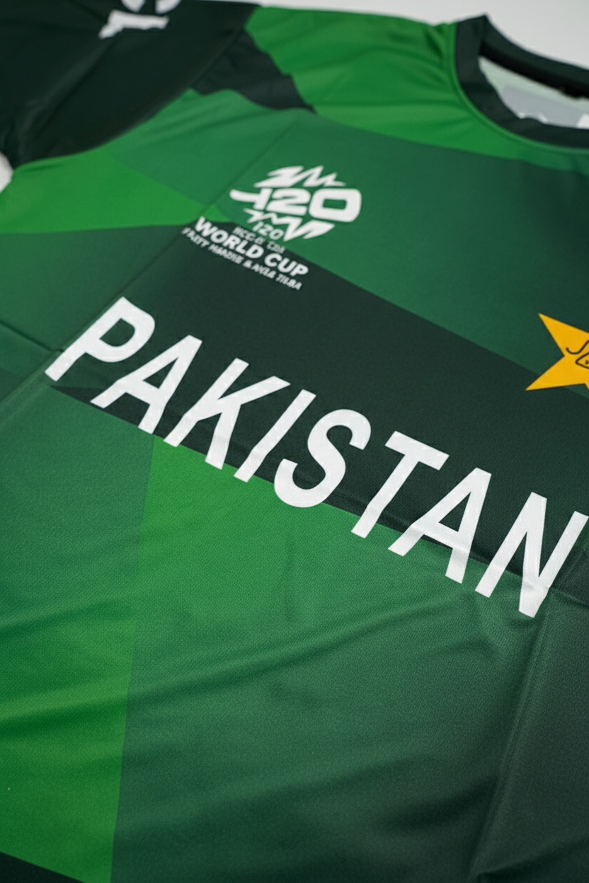 Pakistan Cricket T Shirt (Buy 2 get 1 free in checkout) - Onerwear