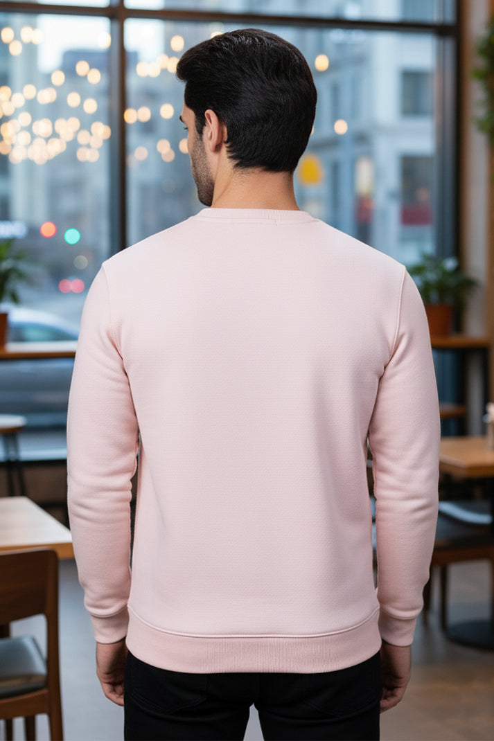 Men's - Baggy Drop Sweatshirt - Pink