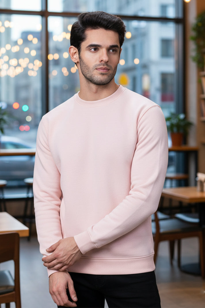 Men's - Baggy Drop Sweatshirt - Pink