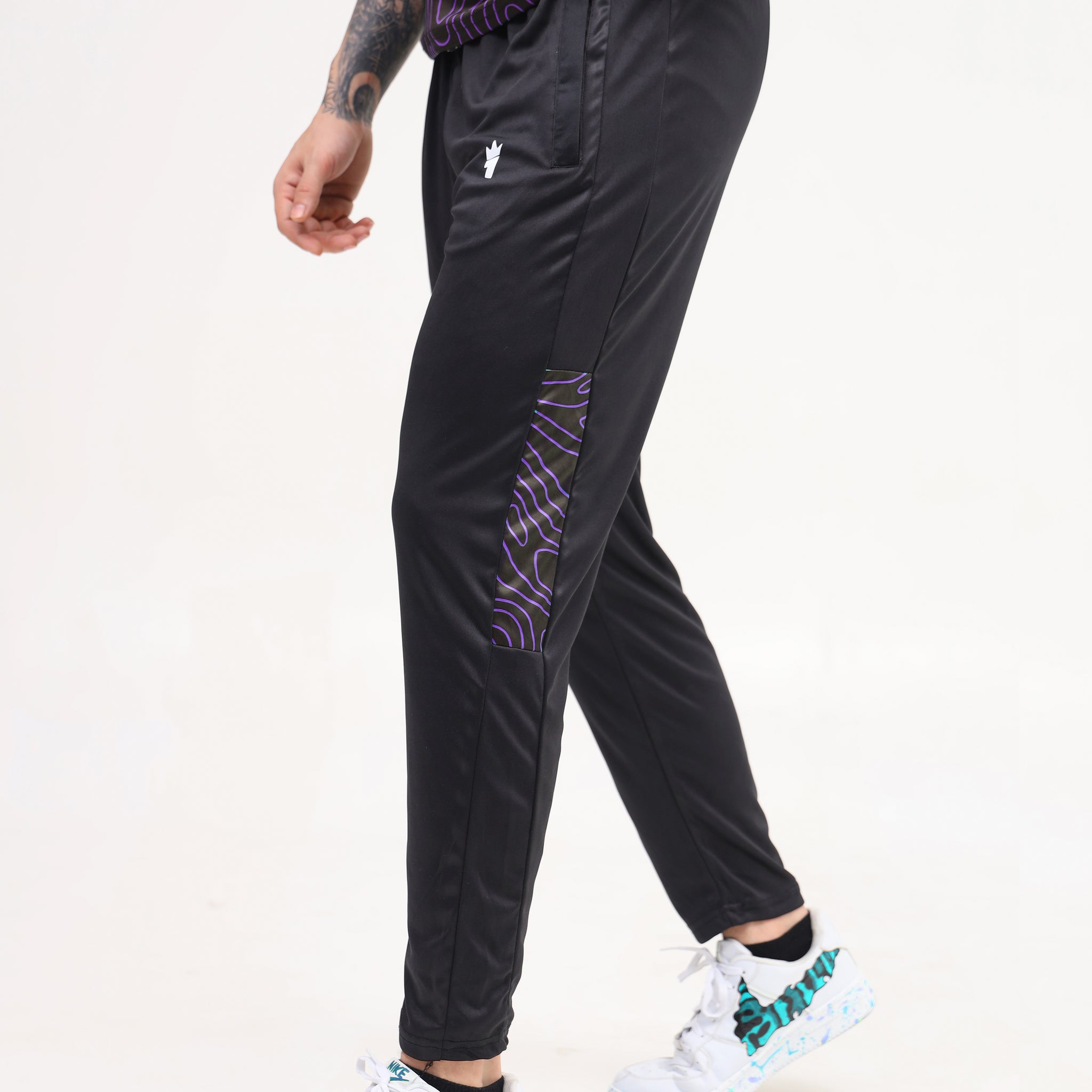 Purple Squally Trouser